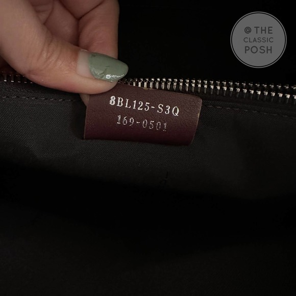 NEW Fendi By The Way Medium Bag Purple Tote NO STRAP - Picture 12 of 12